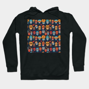 Day of the dead pattern Hoodie